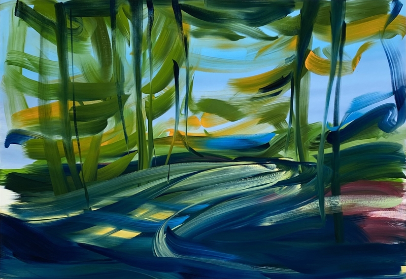  Road in Forest July - Camilla West